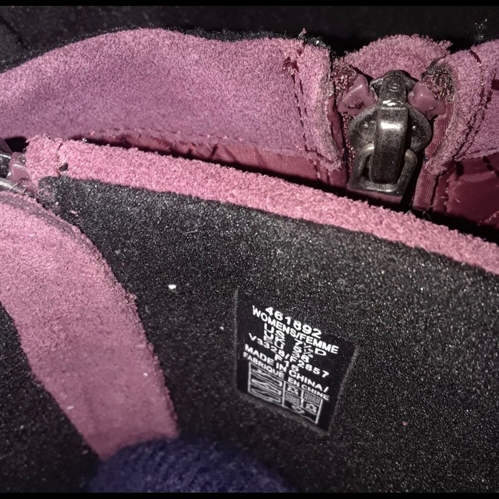 🌹🌹Brand New Land’s End Purple boots Size 7.5🌹🌹 - Picture 5 of 5